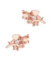 Little Leaf Silver Stud Earring STS-6744